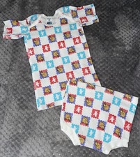 2Pc Fruit of the Loom Infant T Shirt Under Pant Sz M 19-26 lbs Winnie The Pooh