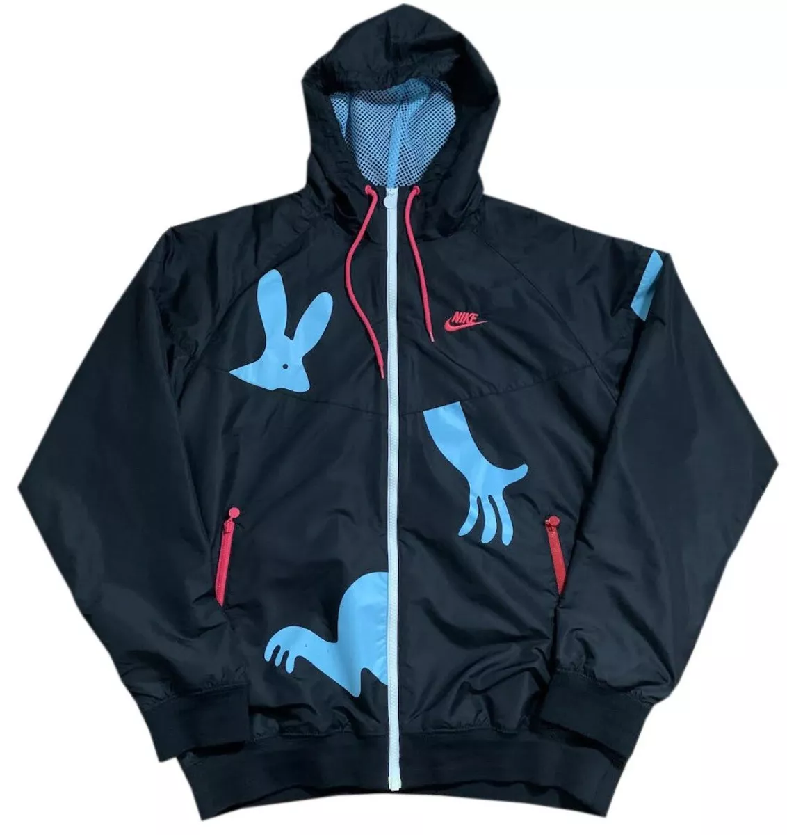 Nike x Parra Running Man Black Track Jacket (Size M)