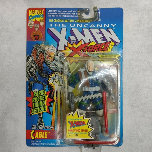 Marvel The Uncanny X-Men Cable 3rd Edition X-Force Toy Biz 1993 lose komplett