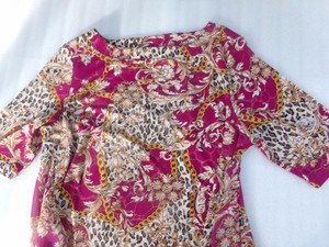 george leopard dress