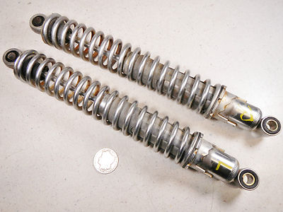 79 Honda XL185S XL185 XL 185 S Rear Shock Absorbers 15 1/2