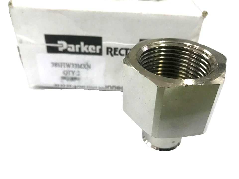 Parker Series 38 Quick Release Coupling set 1" BSP 38KBAW33MPN + 38SFIW33MXN - Image 2 of 4