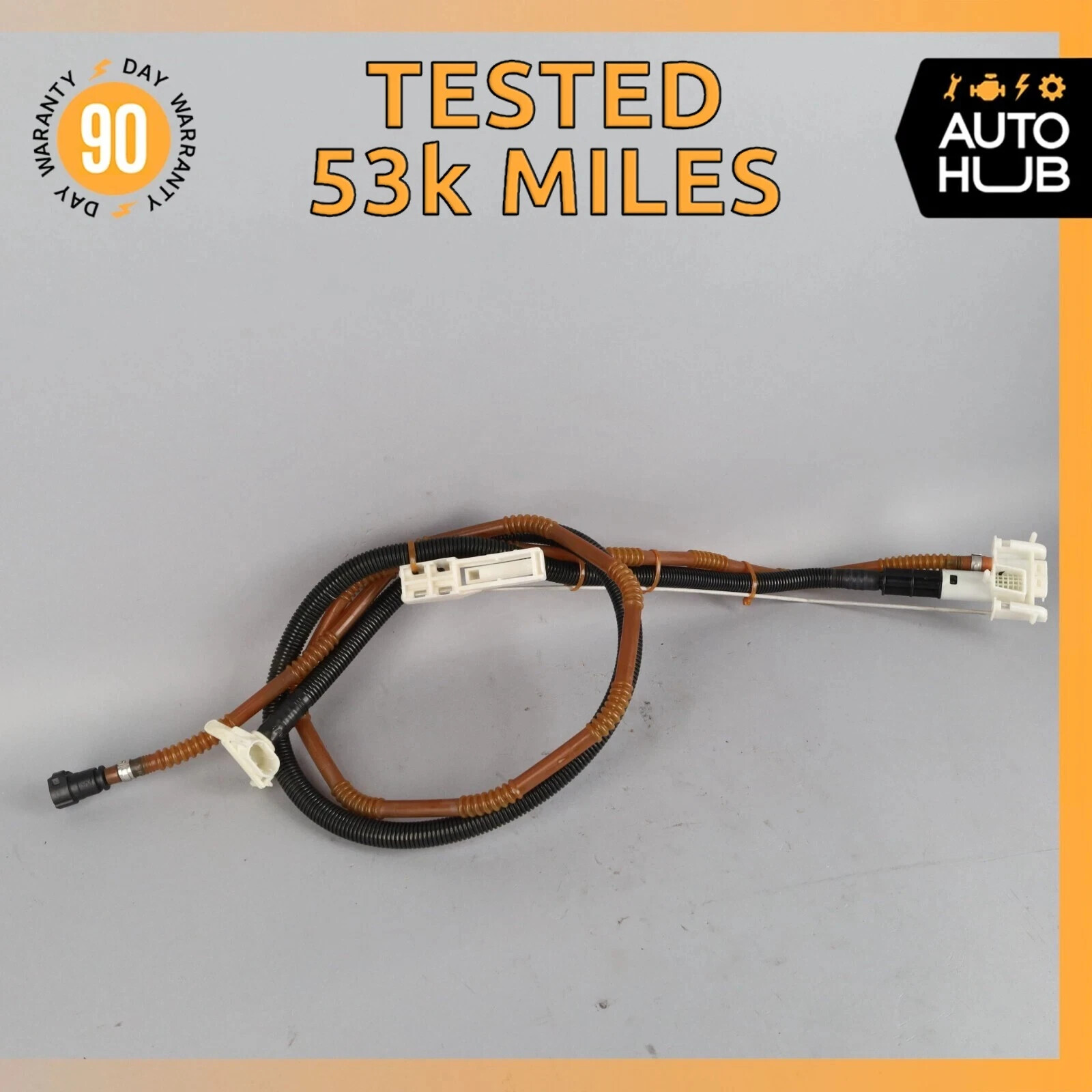 03-10 Bentley Continental Flying Spur Right Fuel Pump Hose Line OEM 53k