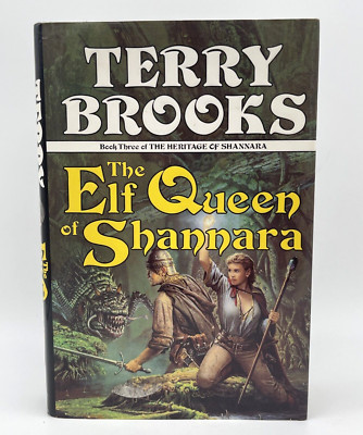 The Elf Queen of Shannara by Terry Brooks 1992 First Edition Hardcover