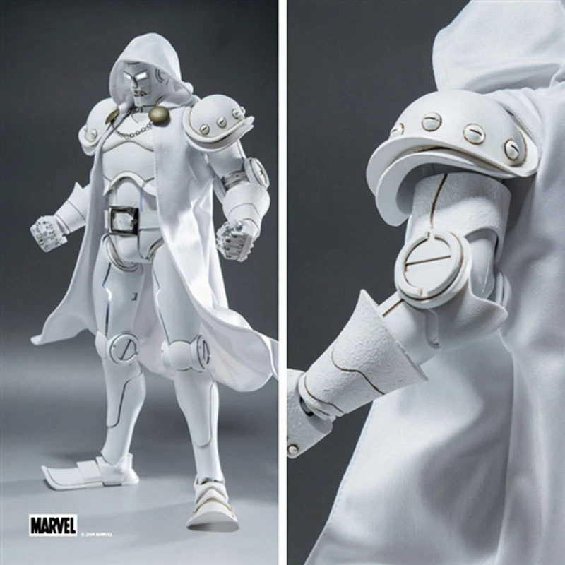 Figura exclusiva de Ashley Wood ThreeA 3A Marvel Doctor Doom 1/6th Ghost Bambaland Foto 3 de 4