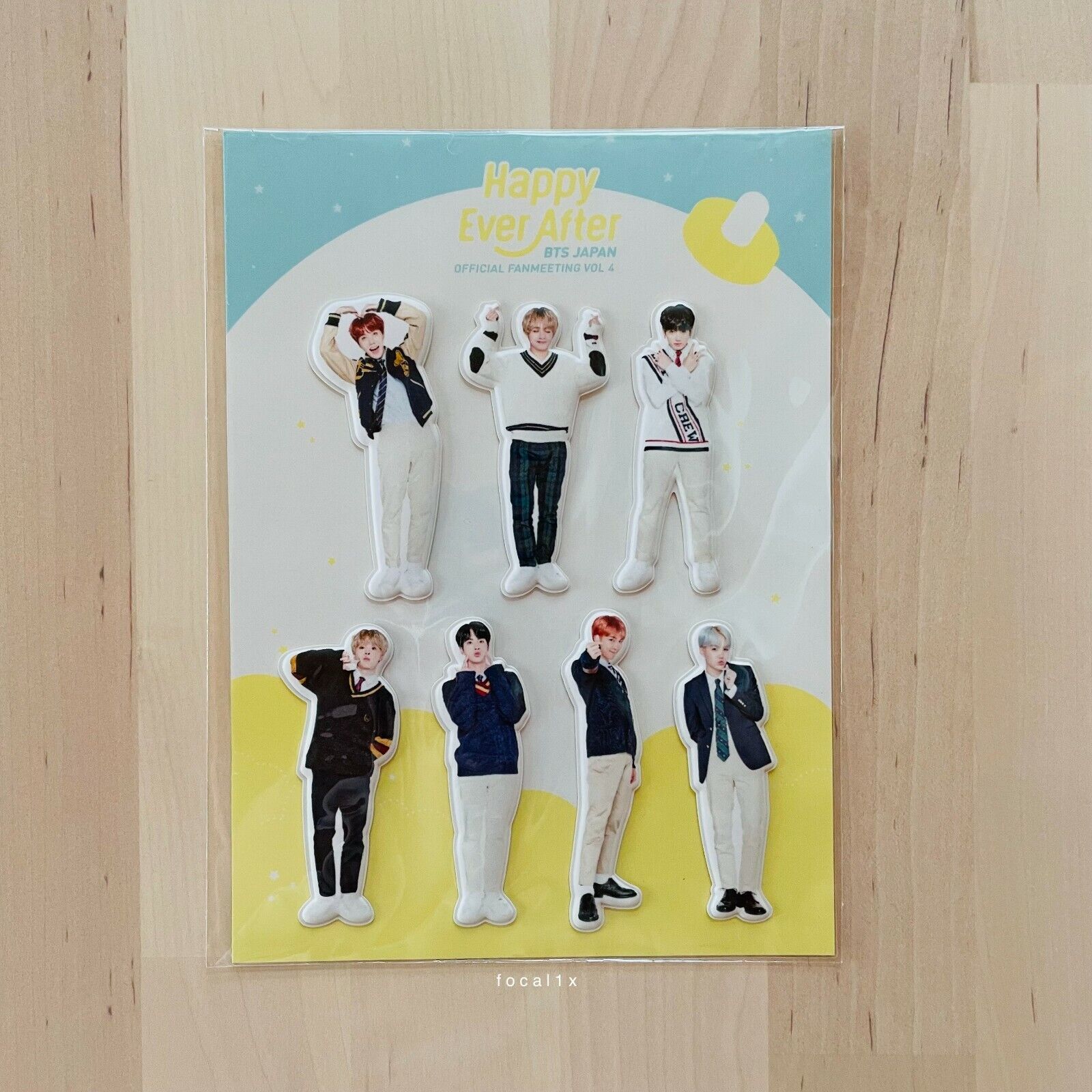 US] BTS Japan Fanmeeting Vol 4 Happy Ever After Blu-ray Sticker