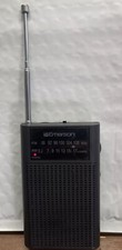 Emerson Portable AM FM Radio with Speaker, Headphone Port and Volume Control