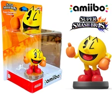Nintendo Super Smash Bros. Pac-Man amiibo Fast Shipping in Box "NEW"