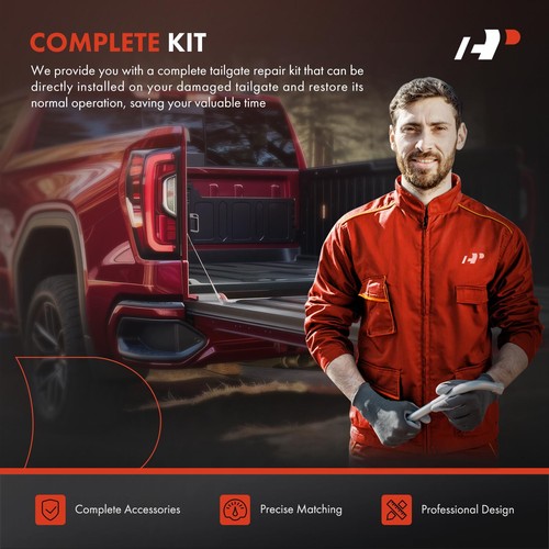 Tailgate Hardware Rebuild Kit with Cable & Rod for Ford F-150 1997-2003 F-150 - Picture 8 of 11