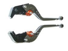 KTM  RC8R RC8 2008-2017 LONG BRAKE & CLUTCH LEVERS GREY RACE TRACK ROAD TS241