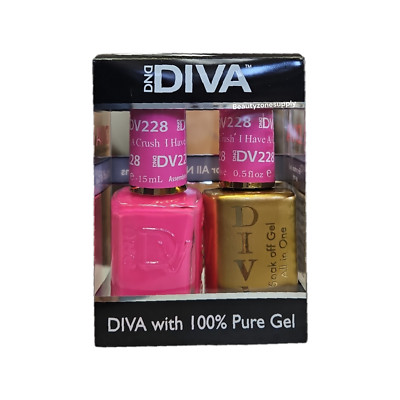 DND DUO DIVA GEL & LACQUER #228 - I Have A Crush