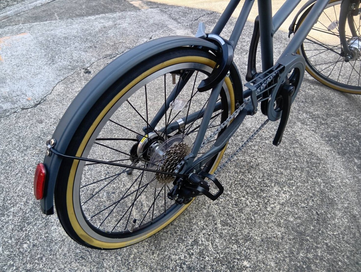 未使用　BRIDGESTONE GREEN REVEL MarkRosa M7 BRIDGESTON Small diameter bicycle Mark Rosa M7 20 inch external