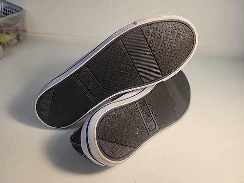 Faded Glory Women's Classic Canvas Sneakers Black Size 9 - Picture 5 of 5