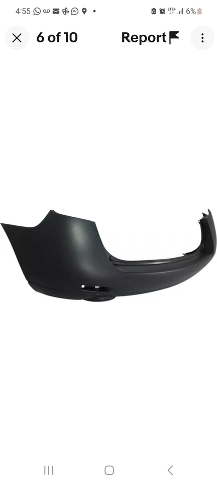 PARAGOLPES TRASERO NISSAN MURANO 2011-2014 (nuevo mercado de accesorios) Foto 3 de 4