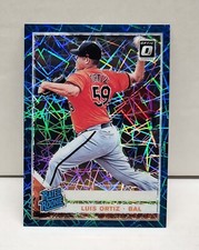 LUIS ORTIZ 2019 Optic TEAL VELOCITY PRIZM ~ ROOKIE #'d 35/35 ~ ORIOLES