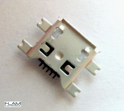 Connecteur à souder micro USB type B femelle / Female Connector to solder - Photo 1/4