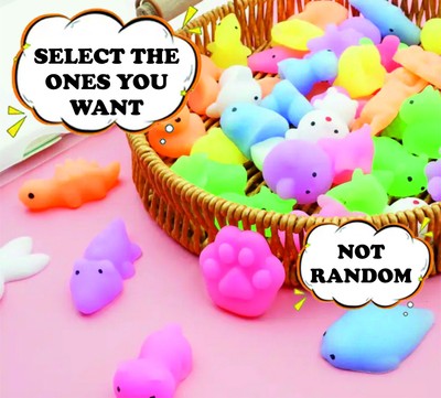 Niedliche Tier Quetschies Kawaii Mochi Squeeze Stretch Quetschspielzeug