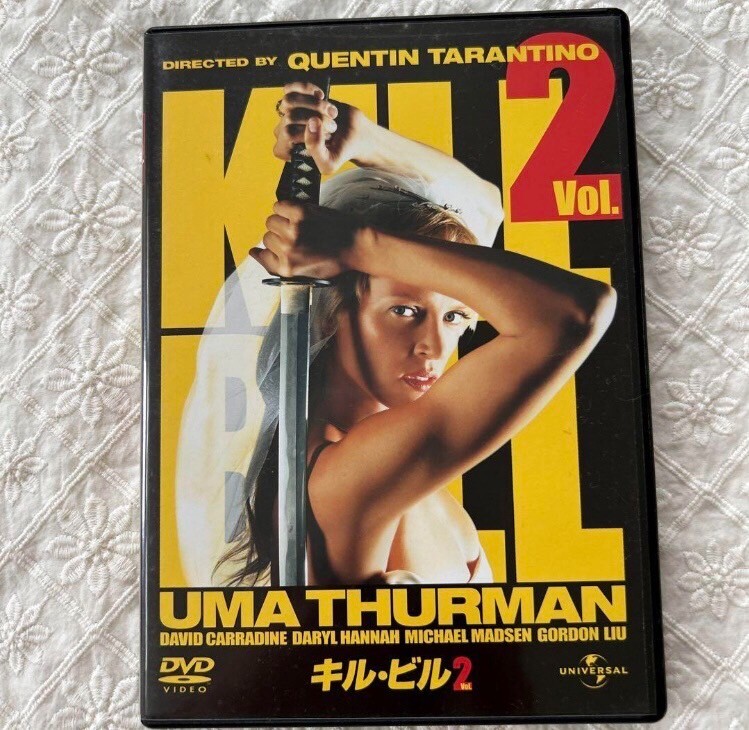 KILL BILL DVD JAPAN 1 ＆ 2 set SAMURAI UMA THURMAN Universal | eBay
