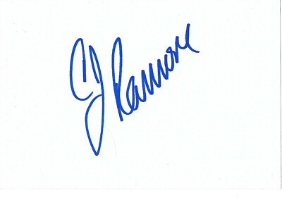 CJ Ramone ''Ramones'' Autogramm signed 10x15 cm Karteikarte