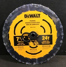 DEWALT DWA171424 7-1/4-Inch 24-Tooth Circular Saw Blade