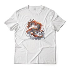 Chinese Dragon Aesthetic Art Year of The Dragon Graphic T-Shirt