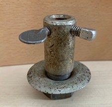 KENT Rack Tom L-Arm Holder Mount Bracket Part Nickel 50s Vtg Spur Disappearing