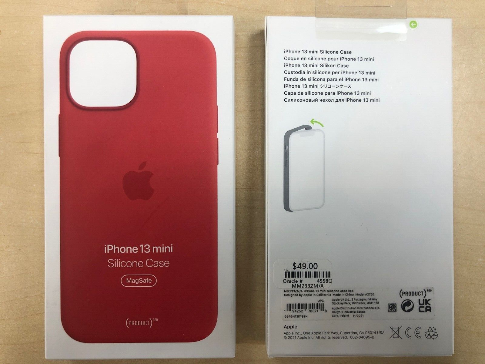 Funda iPhone 13 mini (PRODUCT)RED Apple