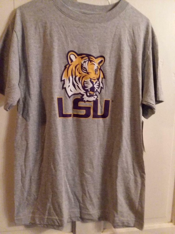 Men's LSU Tigers No 1 Dad T-shirt, NEW w/ Tag!***Geaux-Tigers!!!***
