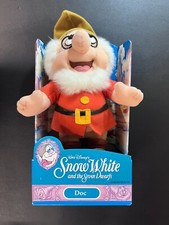 Mattel Vintage 1992 Walt Disney Snow White  Seven Dwarfs DOC Plush