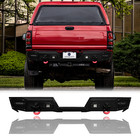 Vijay For 1994-2002 Dodge Ram 2500/3500 Steel Rear Bumper W/LED Lights&D-Rings