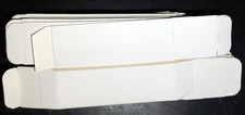 Tube boxes empty white 25 pc lot 12AX7, 6FQ7, 6922, 12AU7 etc. small signal