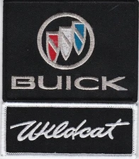 BUICK WILDCAT SEW/IRON ON PATCH EMBLEM BADGE EMBROIDERED ELECTRA 225 REGAL GS