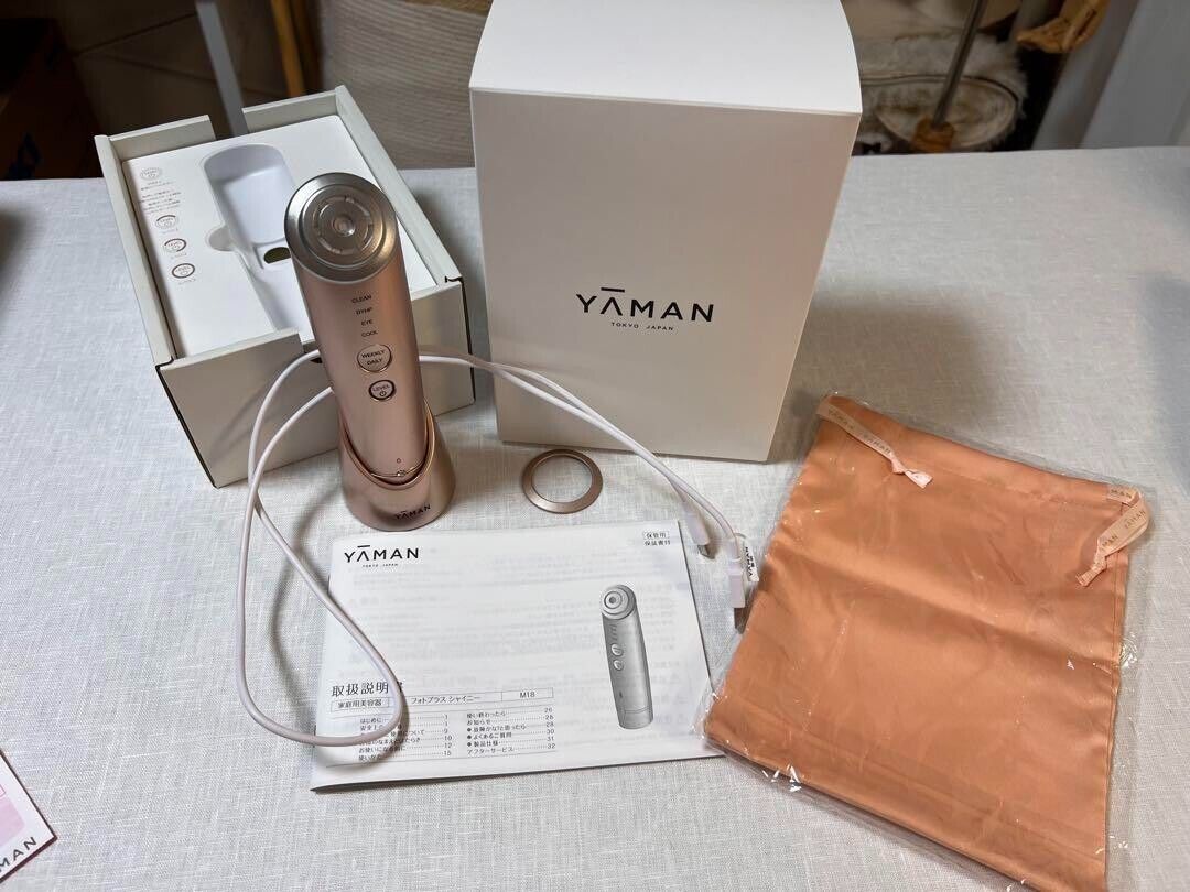 YA-MAN M18-YL Champagne Pink Photo Plus Shiny RF Facial YA-MAN M18-YL Champagne Pink Photo Plus Shiny RF Facial