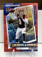 2021 Rookies and Stars Airborne Red Scope Joe Burrow Cincinnati Bengals #12