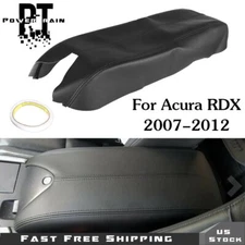Front Leather Center Console Lid Armrest Cover For 2007 2008 -2012 Acura RDX