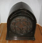 Vtg Radio Speaker Wood Cathedral Cabinet 1920’s Speaker coil 850 OHM FREE SHIP