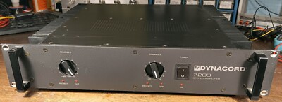 EV Dynacord 7200 stereo power amplifier 300 Watts RMS functionally mint