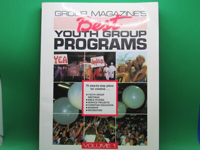 Group Magazines Best Youth Group Programs Vol 1 - Paperback - Very Good ...