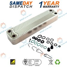 WORCESTER GREENSTAR 30 Si DOMESTIC HOT WATER 16P HEAT EXCHANGER 87161066850