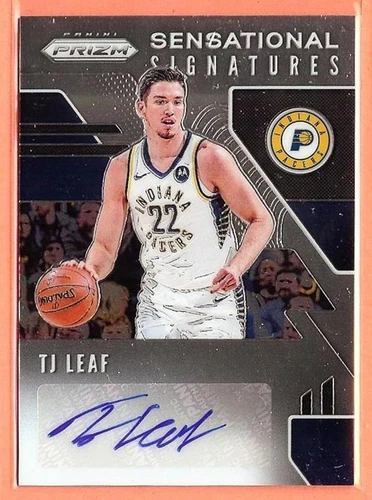 2019-20 PANINI PRIZM SENSATIONAL SIGNATURES TJ LEAF AUTO!!