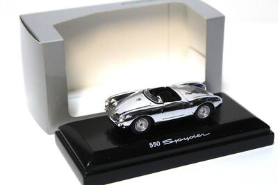 1:43 Minichamps Porsche 550 Spyder Chrome Dealer Version | eBay