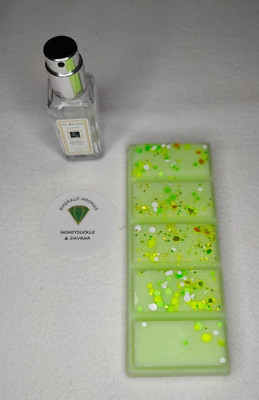 Honeysuckle & Davana Malone Inspired Large 50g Wax Melt Snap Bar stark duftend