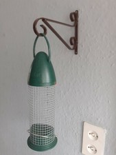 2x MOCNE ręcznie robione wiszące wsporniki kosza / podajnika 7 1/2" NOWE w BRĄZOWYM płaszczu.