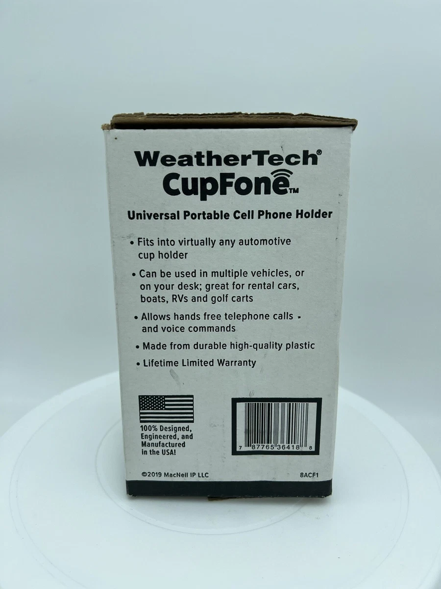 WeatherTech CupFone Universal Adjustable Cup Holder Car Mount for