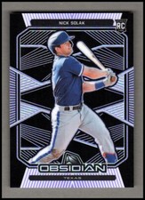 2020 Panini Obsidian Electric Etch Purple #12 Nick Solak 70/99 - NM-MT