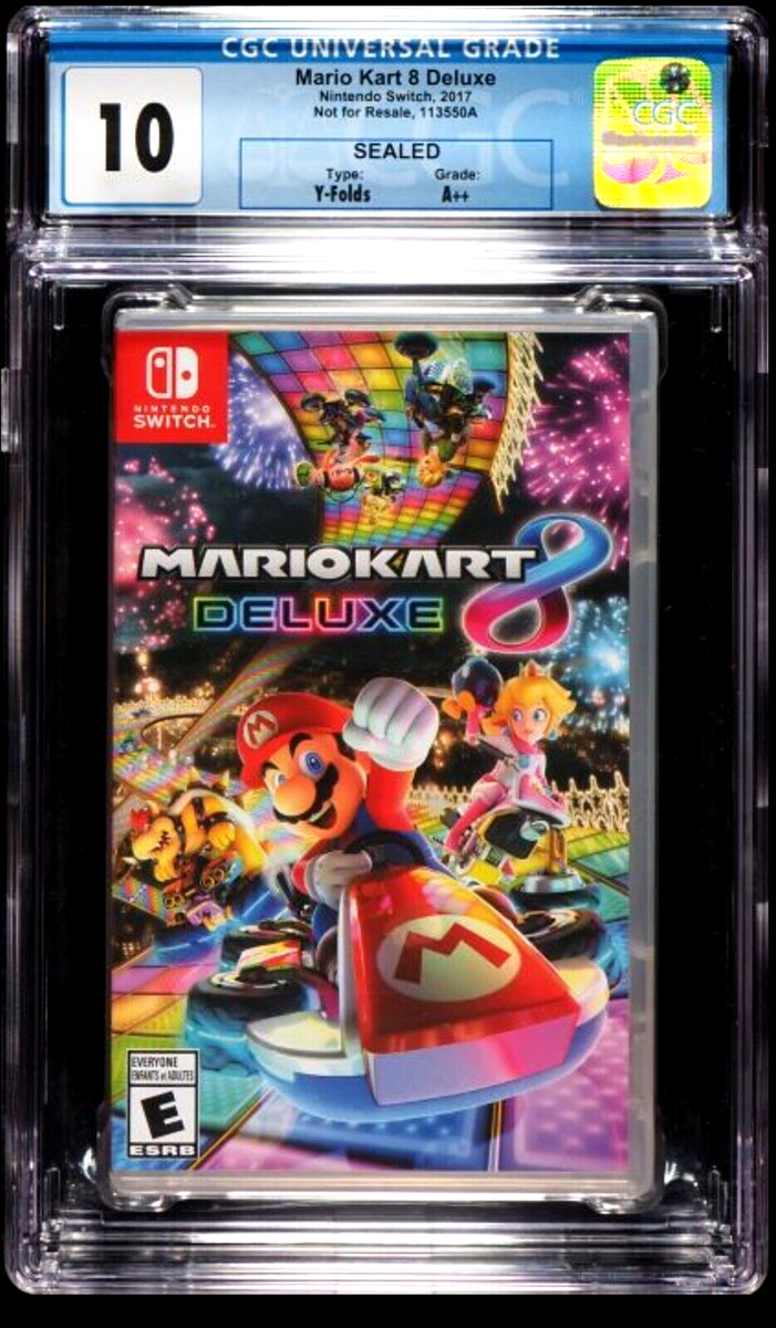 MARIO KART 8 DELUXE [NFR] (NINTENDO SWITCH) CGC 10 A++