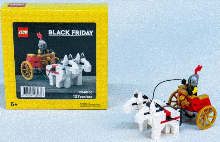 Lego Black Friday Exclusive Roman Chariot limited edition eBay