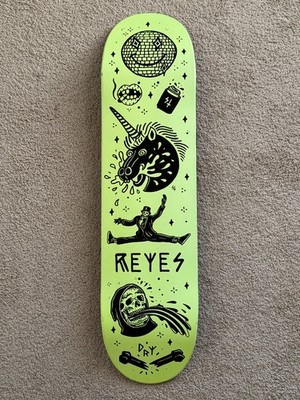 Ryan Reyes TANKED Creature Skateboards glow in the dark sketchy tank used