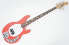 Sterlina di MUSICMAN S.U.B. Ray4 FIESTA RED Active Preamp Bass SUB Series
