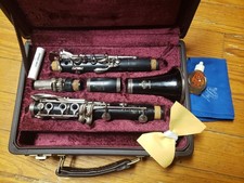 Buffet Crampon R13 Bb Clarinet W/ New Valentino Pads, Vandoren 5RV Lyre 
